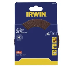 Slijpaccessoires > IRWIN lamellenschuurschijf voor haakse slijper Ø 115 mm korrelgrootte K60.