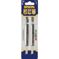 Zaagbladen > IRWIN Pro decoupeerzaagbladbi-metaal U-aansluiting voor hout en metaal - 2 stuks