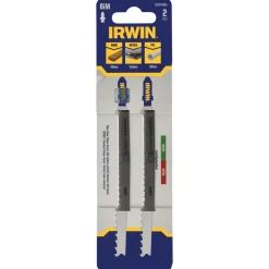 Zaagbladen > IRWIN Pro decoupeerzaagblad bi-metaal T-aansluiting voor hout en metaal - 2 stuks