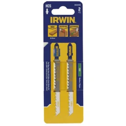 Zaagbladen > IRWIN Pro decoupeerzaagblad U-aansluiting voor metaal - 2 stuks - tot 3 mm