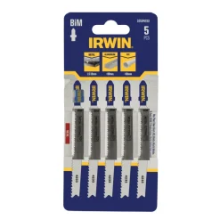 Zaagbladen > IRWIN Pro decoupeerzaagblad T-aansluiting voor metaal - 5 stuks - tot 10 mm
