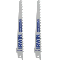 Zaagbladen > IRWIN reciprozaagblad voor hout / PVC - 2 stuks - 152 mm