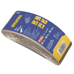 Schuuraccessoires > IRWIN schuurband 75 x 457 mm K60/K80/K100 voor B+D KA86/88, 9 stuks