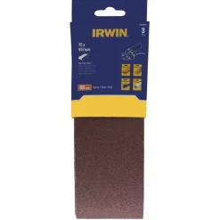 Schuuraccessoires > IRWIN schuurband 75 x 457 mm K80 voor B+D KA86/88, 3 stuks