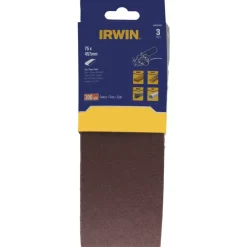 Schuuraccessoires > IRWIN schuurband 75 x 457 mm K100 voor B+D KA86/88, 3 stuks