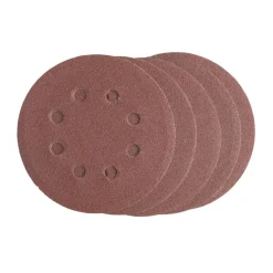 Schuuraccessoires > IRWIN schuurschijf rond Ø125 mm zelfhechtend K80, 5 stuks
