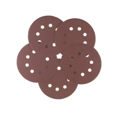 Schuuraccessoires > IRWIN schuurschijf rond Ø125 mm zelfhechtend K60/K80/K120/K180 5 stuks