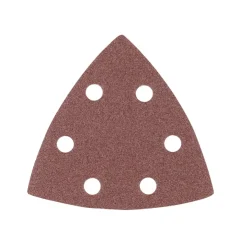 Schuuraccessoires > IRWIN schuurvel driekhoek 95 x 95 mm zelfhechtend K80, 5 stuks