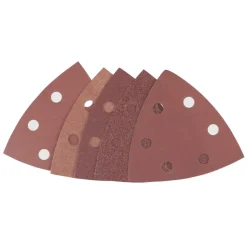 Schuuraccessoires > IRWIN schuurvel driekhoek 95 x 95 mm zelfhechtend K60/K120/K180/K320, 20 stuks