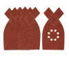 Schuuraccessoires > IRWIN schuurvel voor B+D Multischuurmachine zelfklevend K40, 5 stuks