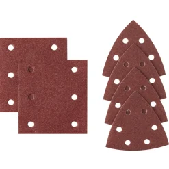 Schuuraccessoires > IRWIN schuurvel voor Makita Tristar, zelfklevend K120, 6 stuks
