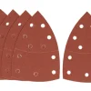 Schuuraccessoires > IRWIN schuurvel voor multischuurmachines Bosch PSM, Skil, Lux, Metabo, zelfklevend K180, 5 stuks