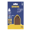 Schuuraccessoires > IRWIN schuurvel voor multischuurmachines Bosch PSM, Skil, Lux, Metabo, zelfklevend K40/K80/K120/K180, 10 stuks