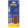Schuuraccessoires > IRWIN schuurvel 190 x 93 mm K80/K120/K240 zelfhechtend, met perforatie voor Bosch, Skil, Gamma, Makita, Metabo, 10 stuks.