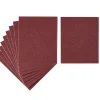 Schuuraccessoires > IRWIN schuurvel 140 x 115 mm K100 voor klembevestiging, zonder perforatie, 10 stuks.