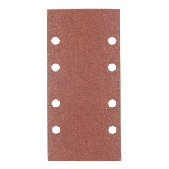 Schuuraccessoires > IRWIN schuurvel 190 x 93 mm K80 zelfhechtend, met perforatie voor Bosch, Skil, Gamma, Makita, Metabo, 5 stuks.