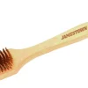 Jamestown BBQ schoonmaakborstel hout bruin 43 x 23 x 28 cm