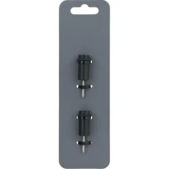 Jashaak enkel Spoel zwart Zamak 2 stuks