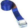 Aanhanger Accessoires > Jumbo mini spanband blauw 25mm met klemgesp 200 cm