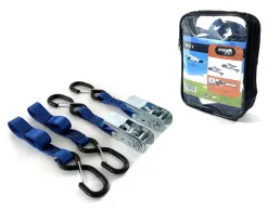 Aanhanger Accessoires > Jumbo (motor)spanbanden set met haken met klep en ratel - 2x2 stuks