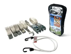 Aanhanger Accessoires > Jumbo spanbanden/snelbinders set - wit - 7 stuks