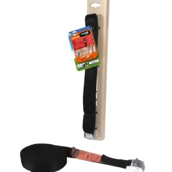 Aanhanger Accessoires > Jumbo spanband zwart met klemgesp 5m 25mm