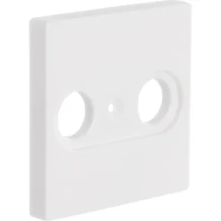 Inbouw Schakelmateriaal|Opbouw Schakelmateriaal > JUNG AS500 Centraalplaat Radio/TV Wit
