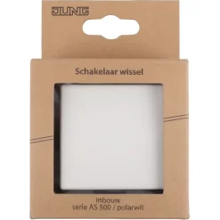 Schakelaars > JUNG AS500 Wisselschakelaar wit