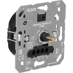 Dimmers|Inbouw Schakelmateriaal > JUNG inbouwdimmer led/spaar 3-60 watt