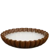 Kaars bruin - h5xd24,5cm