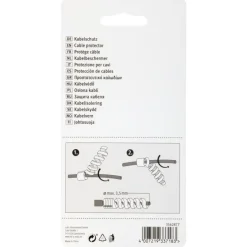 Kabelklemmen > Fix-o-moll Kabelbeschermers 4 kleuren 9x42mm - 4 stuks