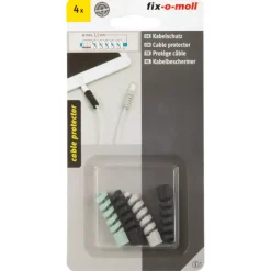 Kabelklemmen > Fix-o-moll Kabelbeschermers 3 kleuren 9x42mm - 4 stuks