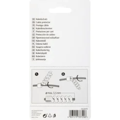 Kabelklemmen > Fix-o-moll Kabelbeschermers 3 kleuren 9x42mm - 4 stuks