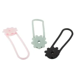 Kabelklemmen > Fix-o-moll Kabelbinder bloem 3 kleuren 25x77mm - 3 stuks