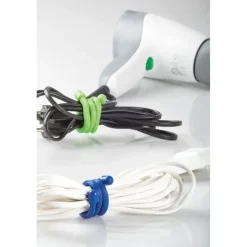 Kabelklemmen > Fix-o-moll Kabelbinder fix-o-tie 2 kleuren 31cm lang 2 stuks