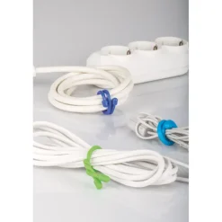 Kabelklemmen > Fix-o-moll Kabelbinder Fix-o-tie zwart-groen 152mm - 2 stuks