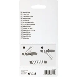 Kabelklemmen > Fix-o-moll Kabelbinder spiraal 2 kleuren 100mm - 2 stuks