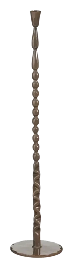 Kandelaar bruin - h63xd13,5cm
