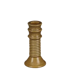 Kandelaar d.goud - h14xd7cm