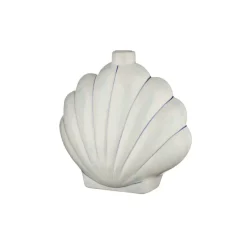 Kandelaar schelp blauw