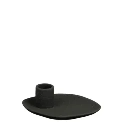 Kandelaar zwart - l13xb10xh4cm