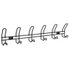 Kapstok 6 haken William zwart zamak 603 mm