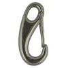 Karabijnhaak dicht oog 75mm