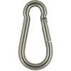 Karabijnhaak open oog 10x100mm