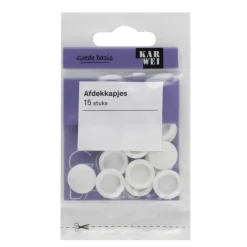 KARWEI afdekkapje wit (15 stuks)