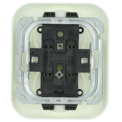 Inbouw Schakelmateriaal|Stopcontacten & Overige Contactdozen > KARWEI Aurora wandcontactdoos dubbel wit