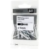 KARWEI Basisplug 5x25mm + haak 4x50mm 8ST
