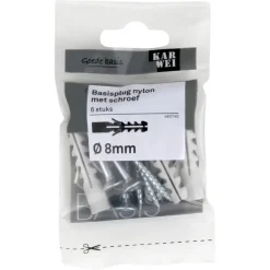 KARWEI Basisplug 8x40mm + uni 5x50mm 6ST