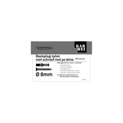KARWEI Basisplug 8x40mm + uni 5x50mm 150ST