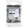 KARWEI Basisplug 6x30mm+uni 4x45 RVS 10ST